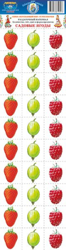Раздаточный материал Садовые ягоды